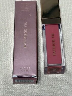 Patrick Ta Lip Product Box - Mauve Brown Packaging